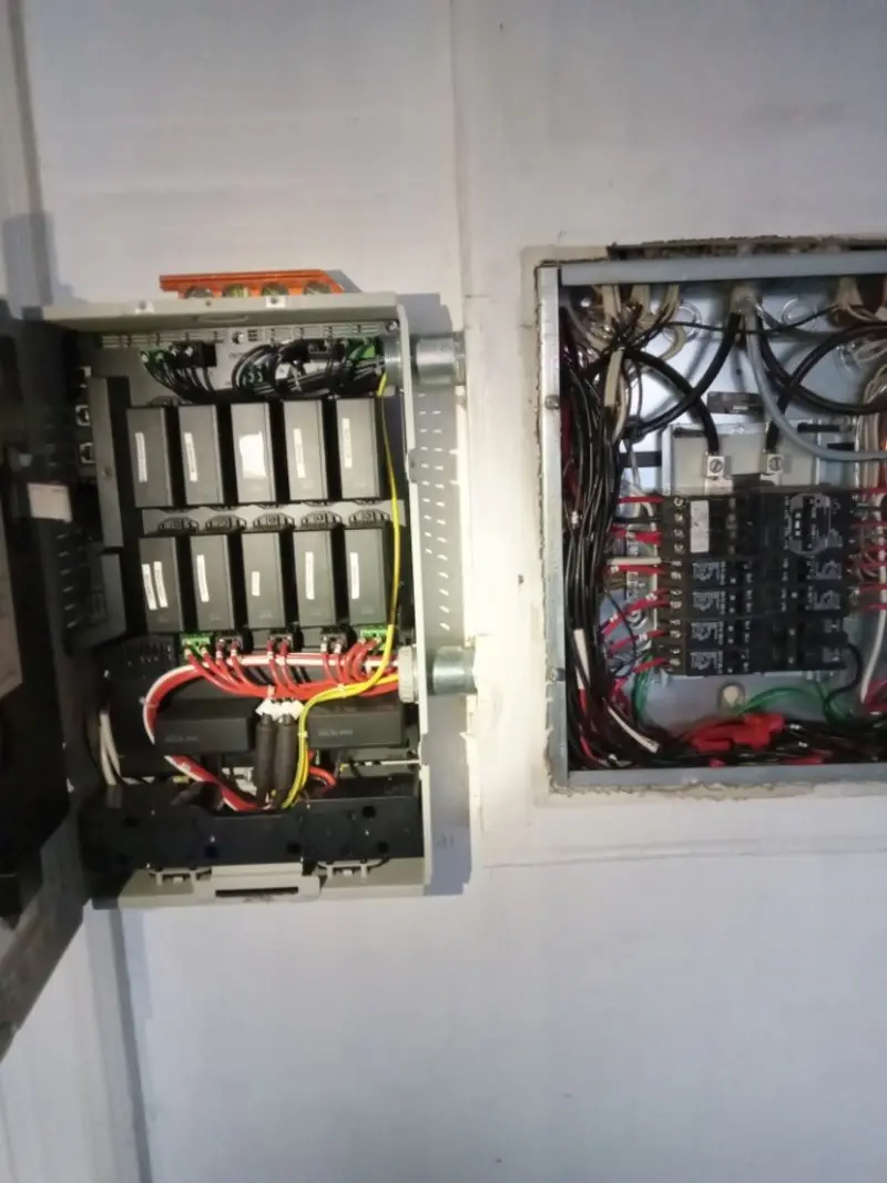 Electrical panel upgrade completed for Indoor Lighting Installation in Tifton